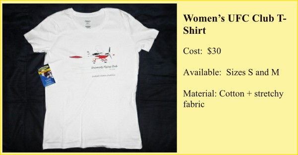 uni flying club jandakot ladies t-shirt