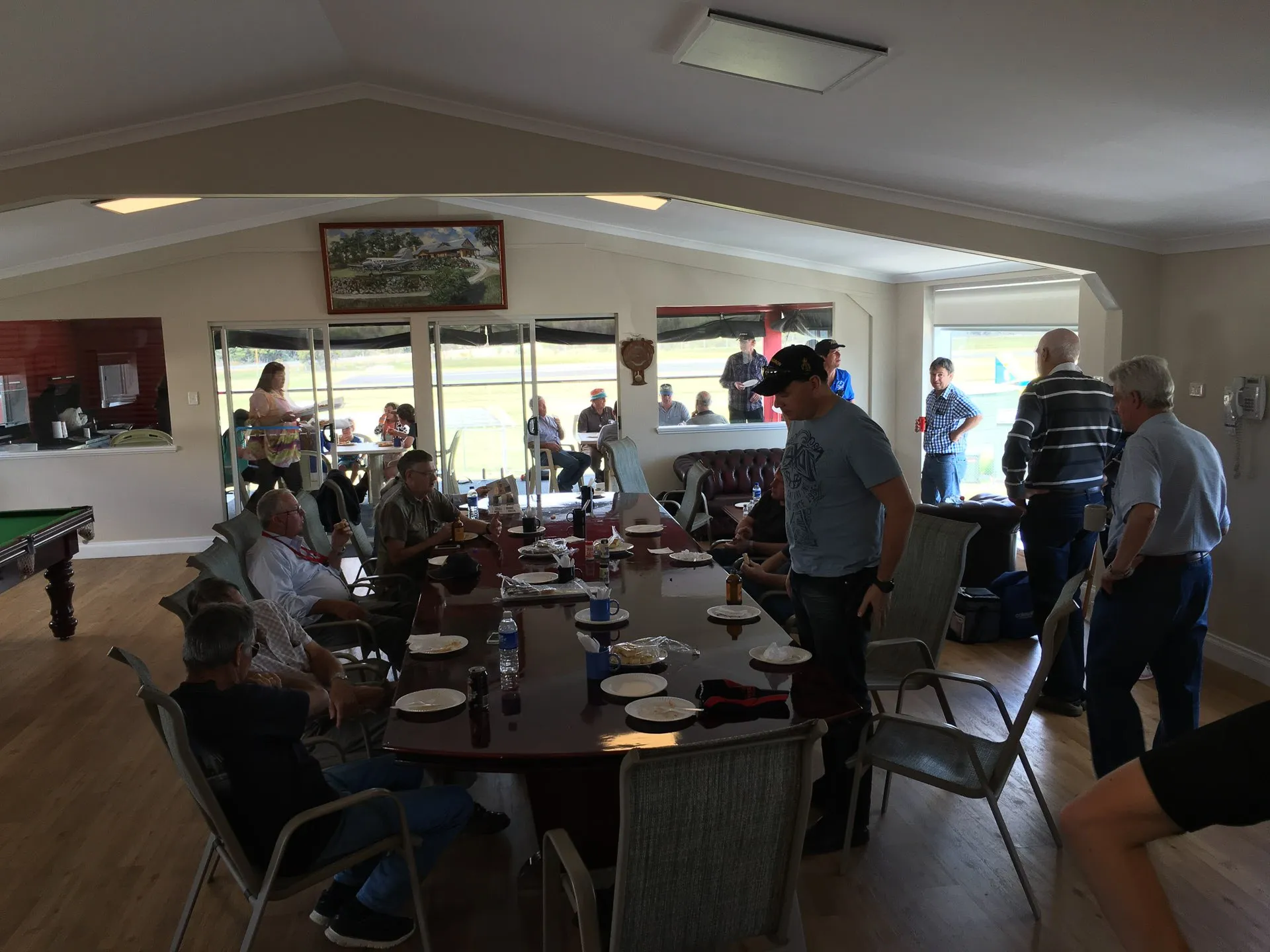 The group at Bunbury Flying School