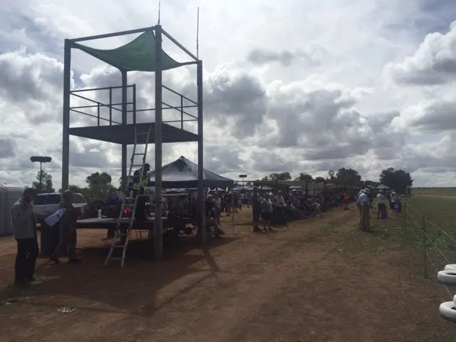 valley view 2015 geraldton northern gully vintage fly in airshow tower and flightline