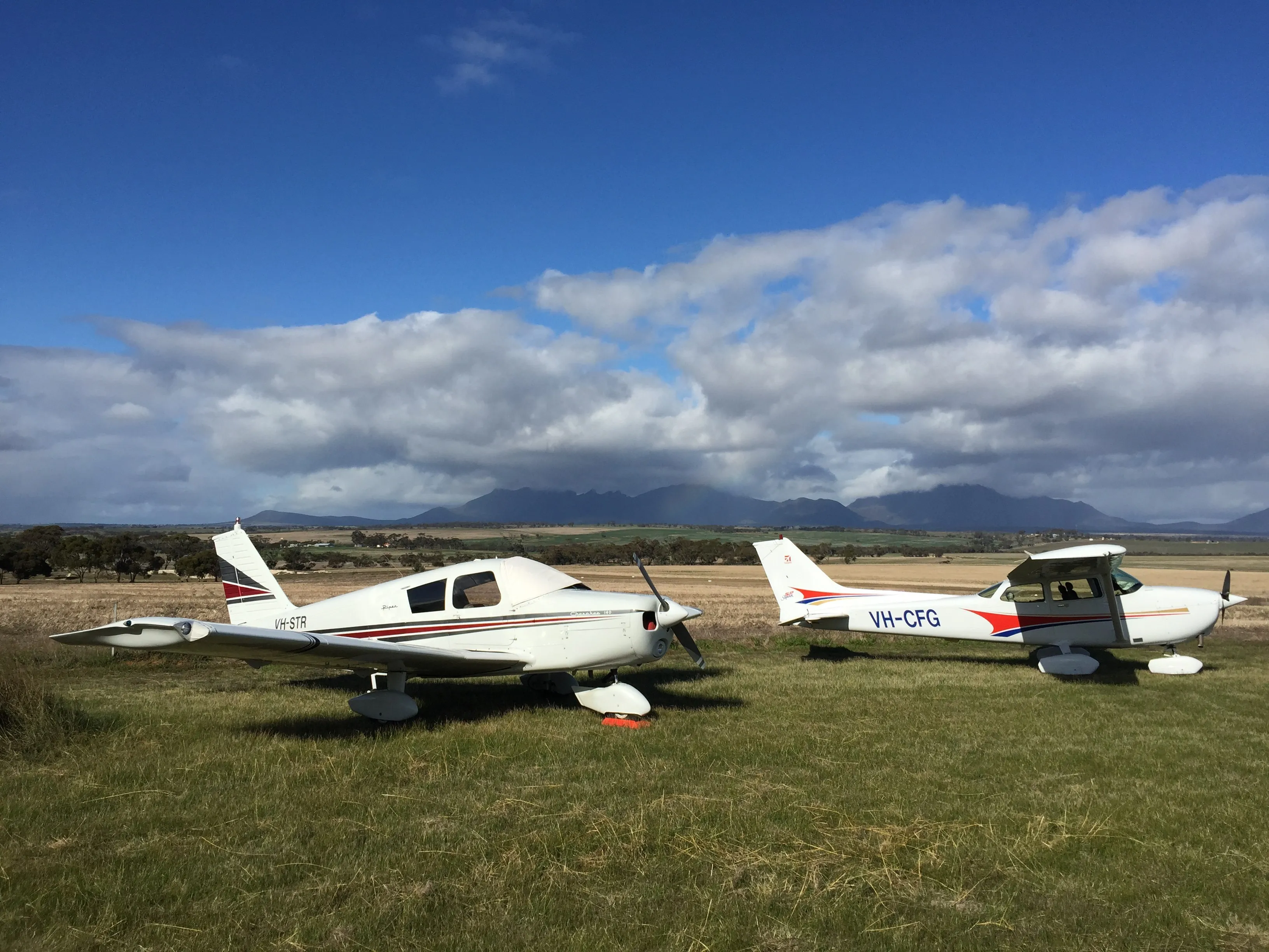 Cherokee 140 and Cessna 172R