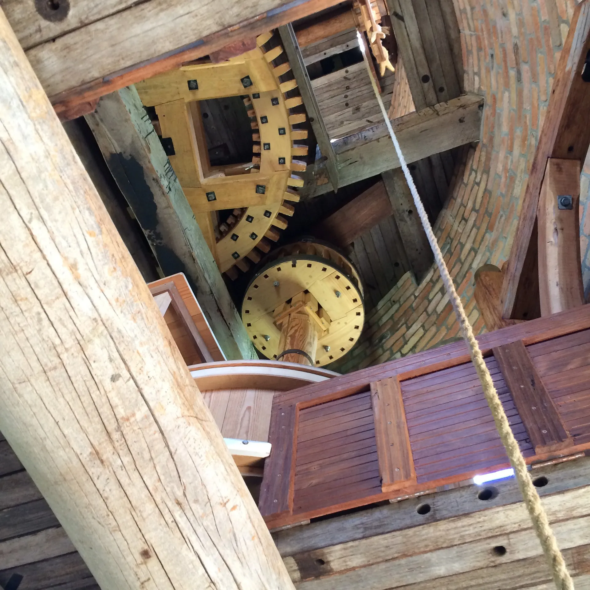 Lily dutch windmill interior