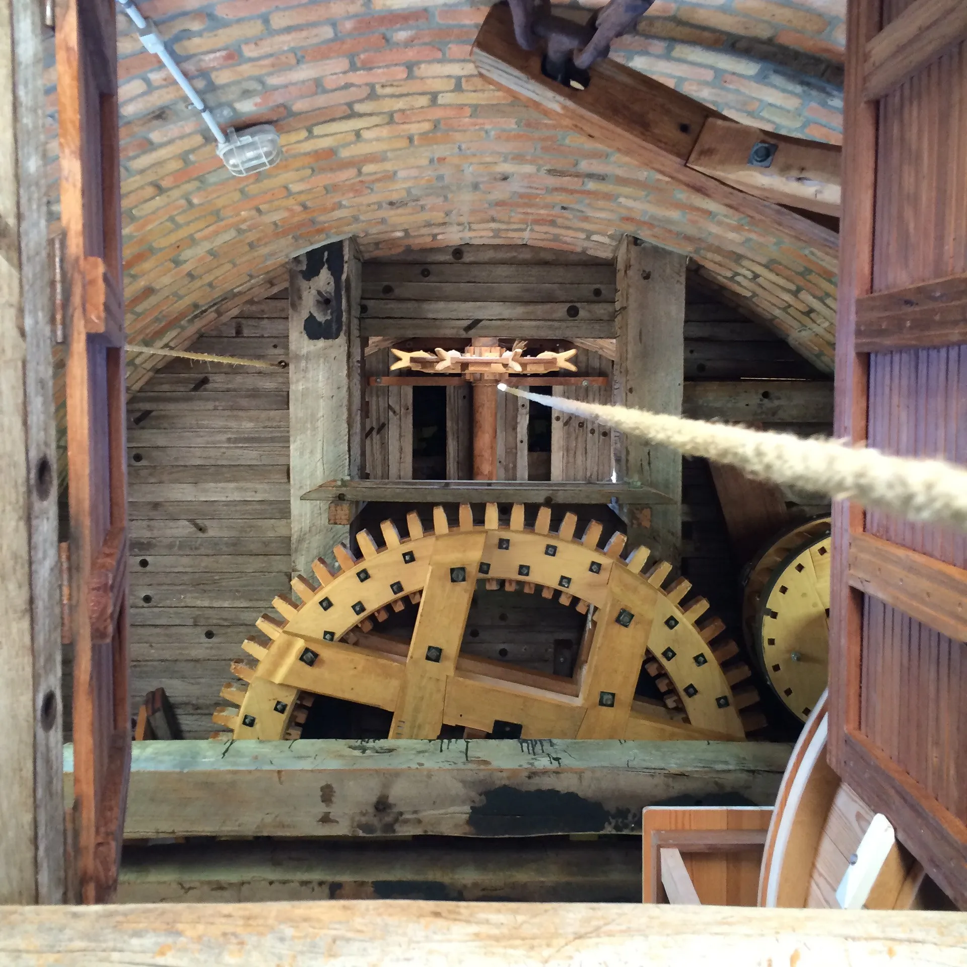 Lily dutch windmill interior