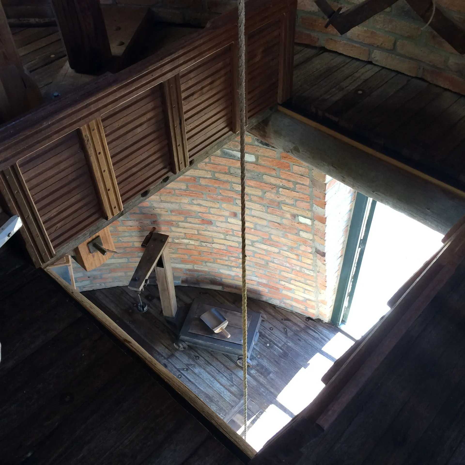 Lily dutch windmill interior