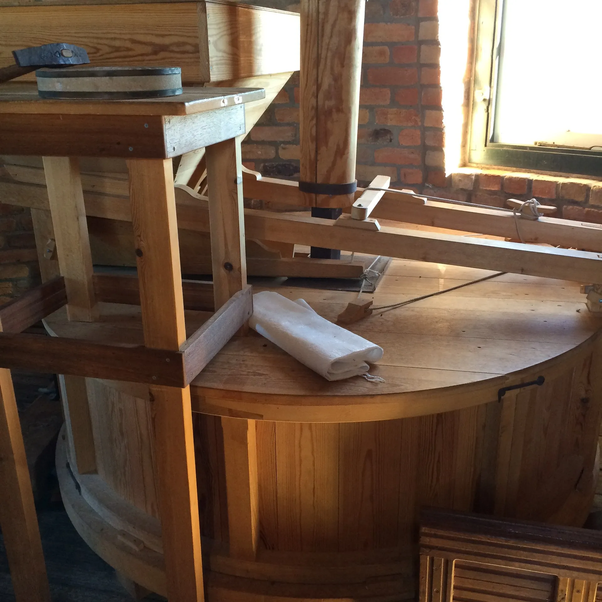 Lily dutch windmill interior