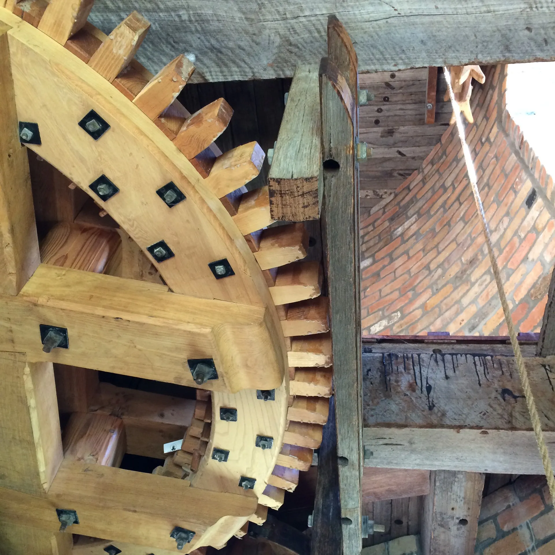 Lily dutch windmill interior