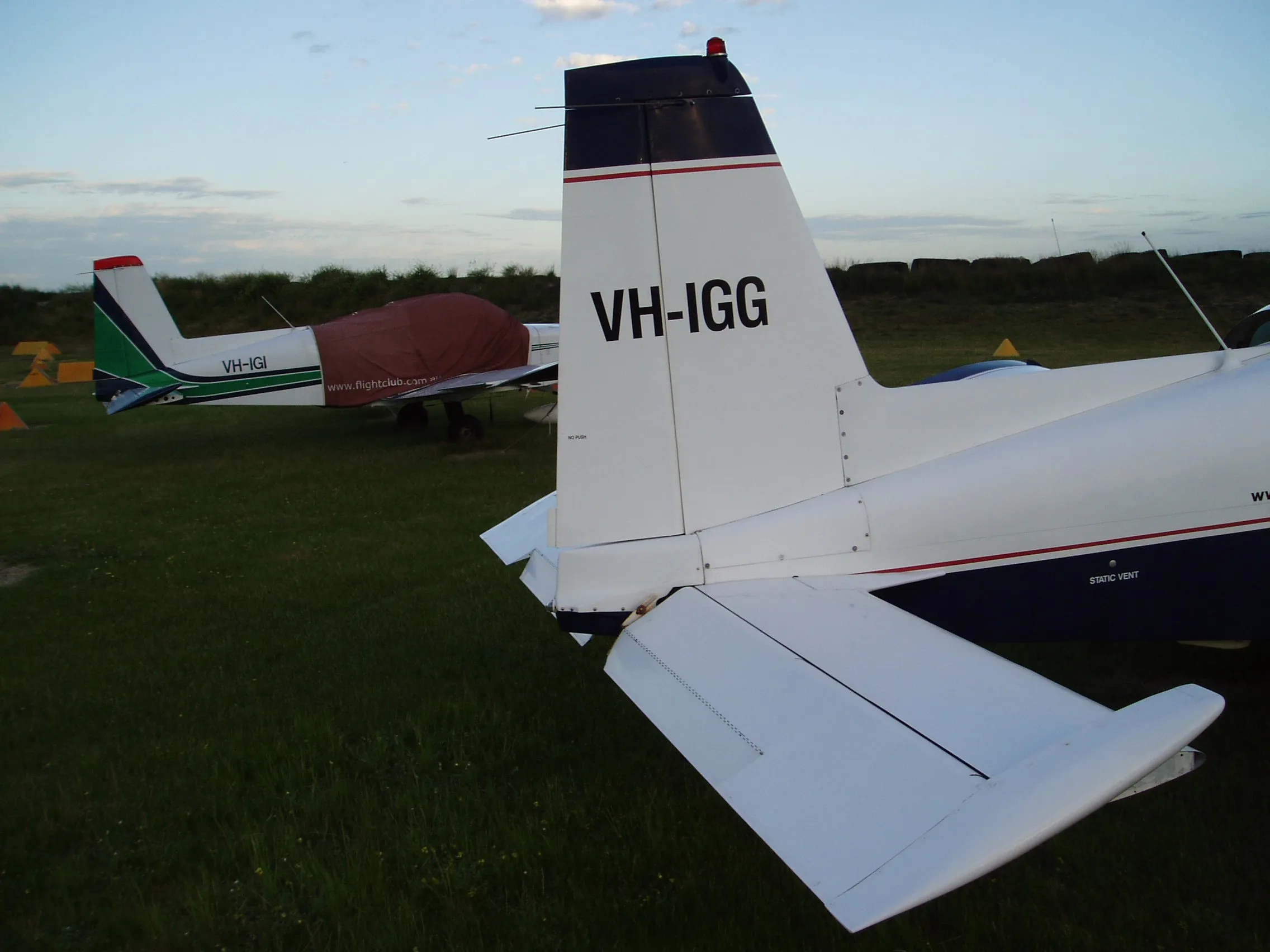 VH-IGG at Rottnest Island Airport University Flying Club