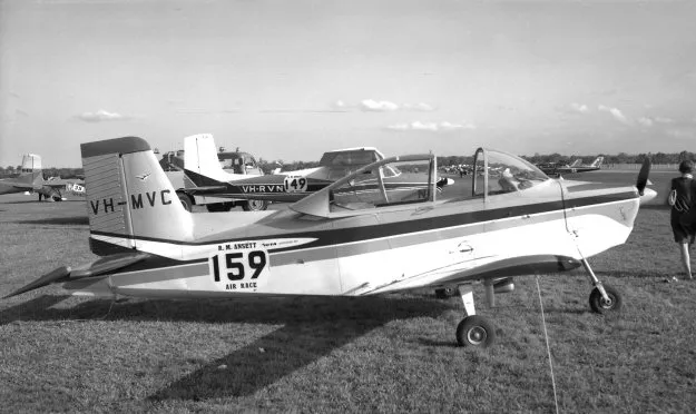 VH-MVC Victa Airtourer Ansett Air Race 1962
