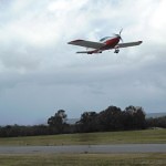 VH-EZT at serpentine airfield takeoff